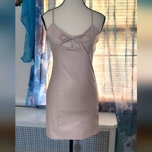 Elegant Cream Slip Dress